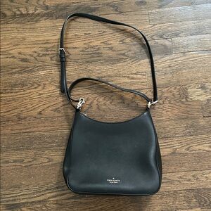 Kate Spade Black Leather Shoulder Bag